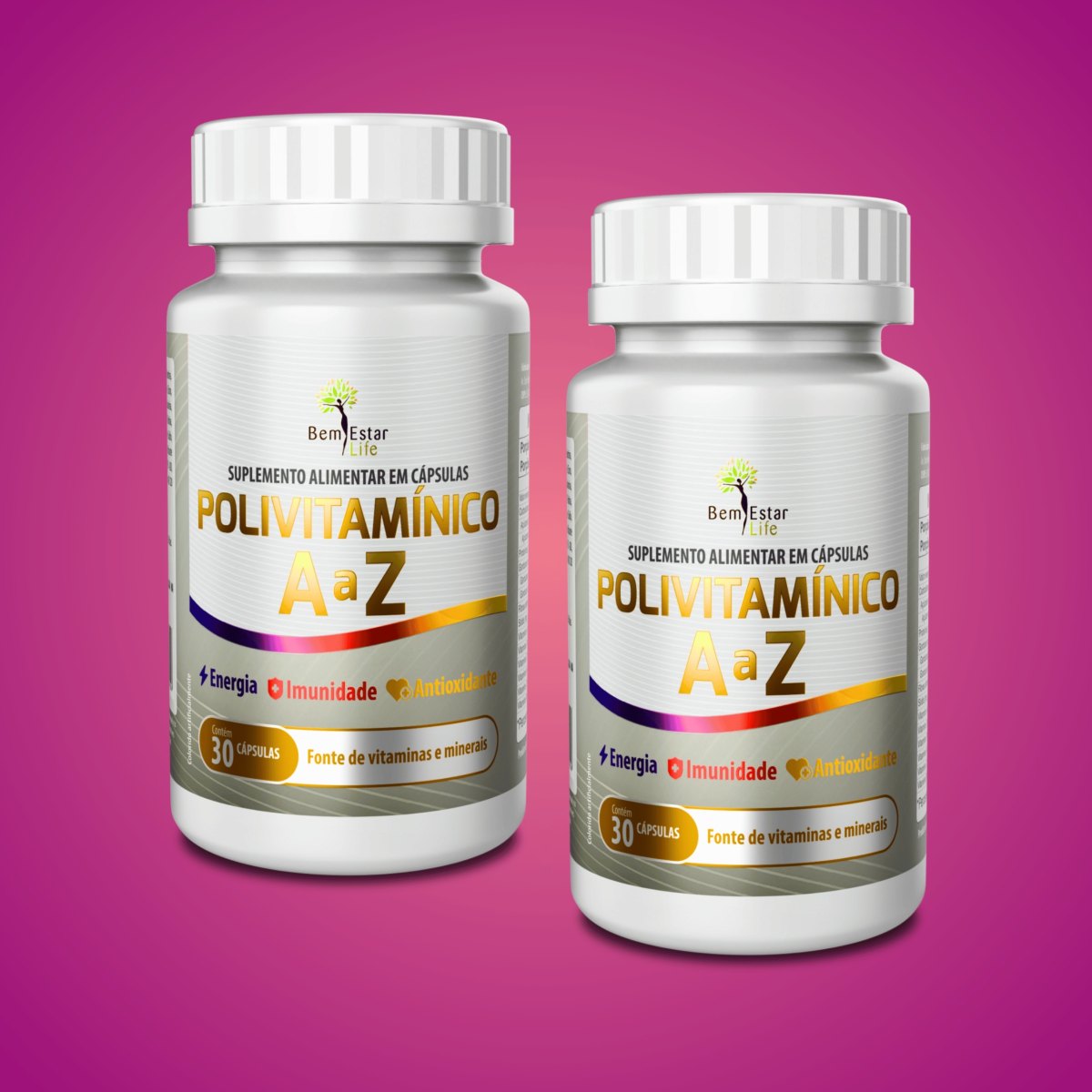 1 COMPRE 1 E LEVE 2 POLIVITAMINICO A - Z - 30 CAPSULAS NA COMPRA DE QUALQUER INBIDOR 1 COMPRE 1 E LEVE 2 POLIVITAMINICO A - Z - 30 CAPSULAS NA COMPRA DE QUALQUER INBIDOR