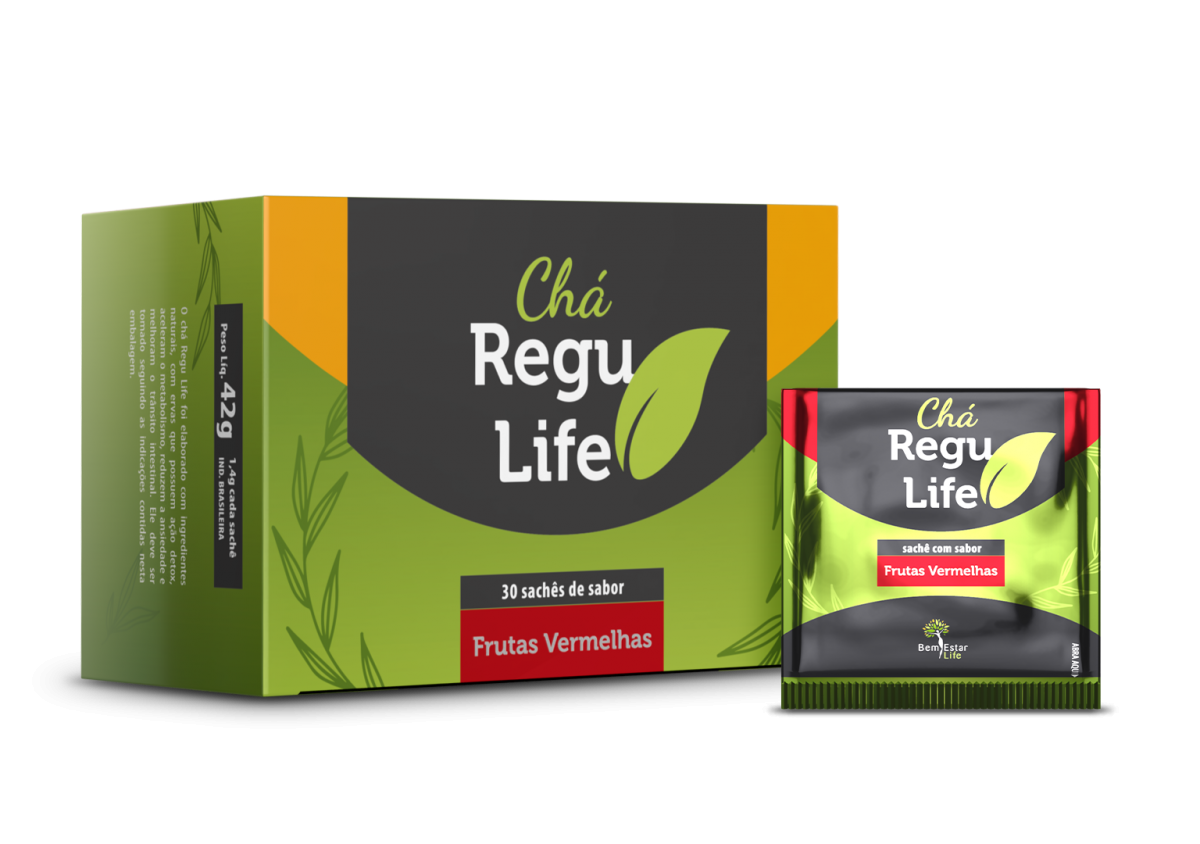 CHA REGU LIFE FRUTAS VERMELHAS 30 SACHES