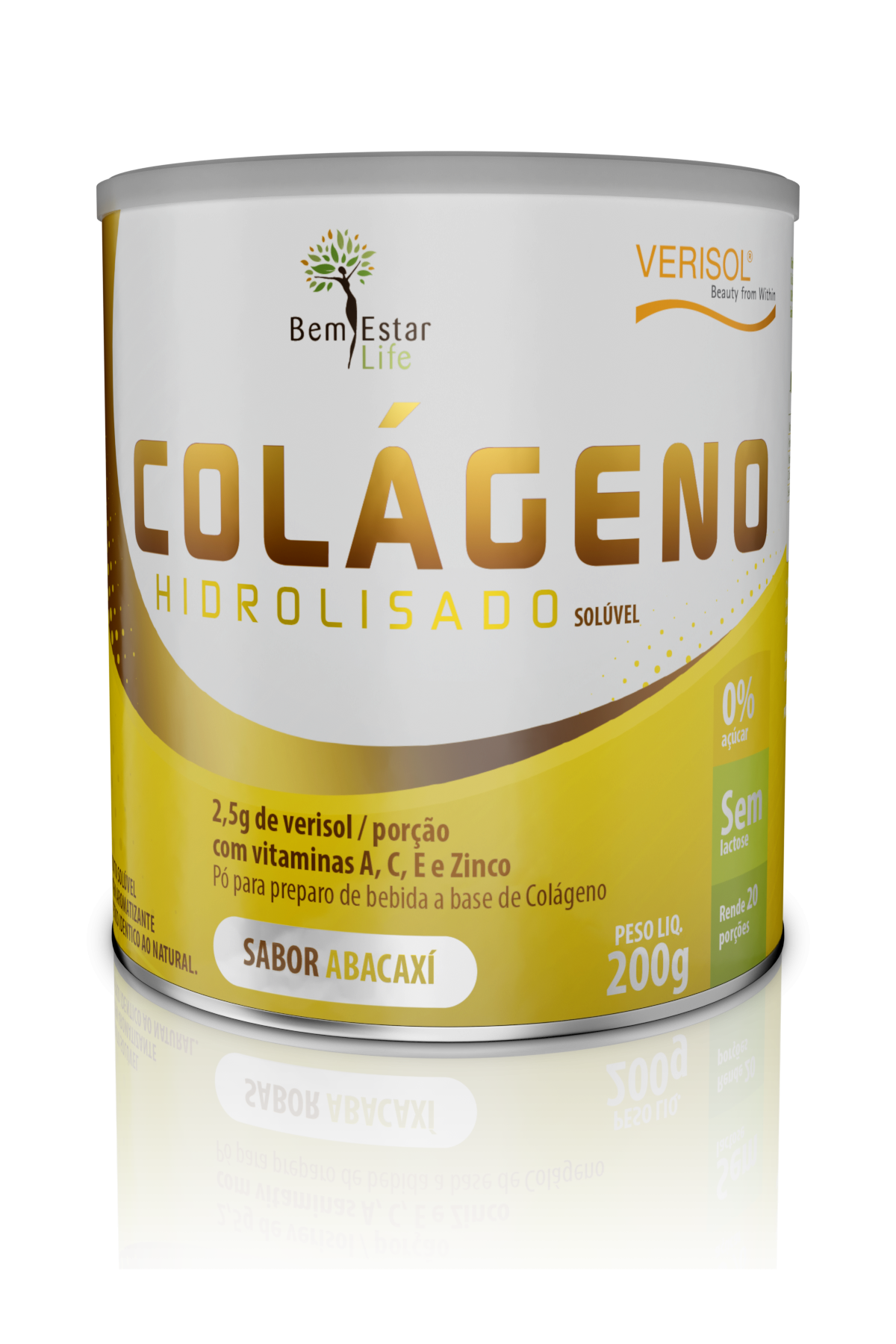 COLAGENO EM PO COM VERISOL ´SABOR ABACAXI