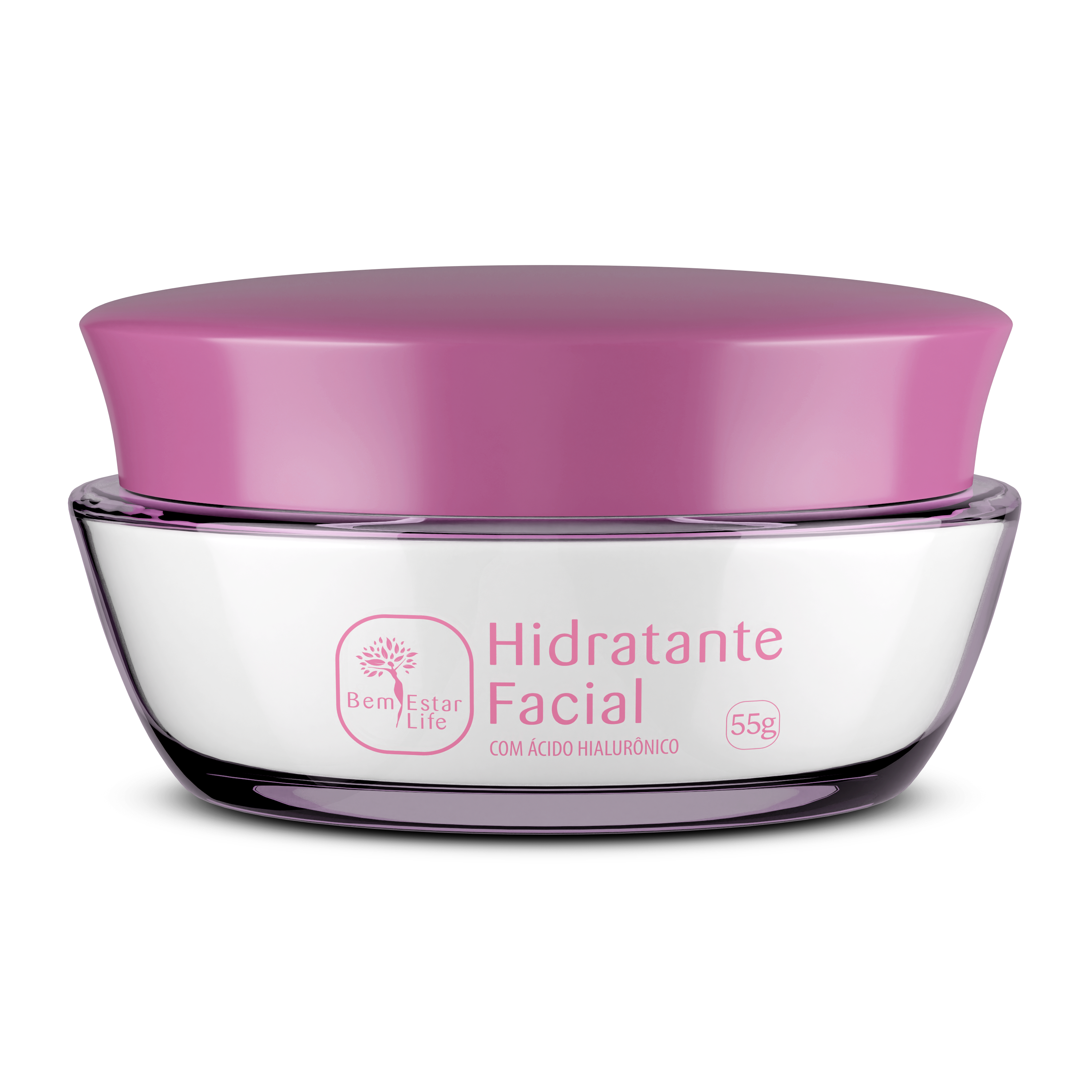 CREME HIDRATANTE FACIAL COM ACIDO HIALURONICO