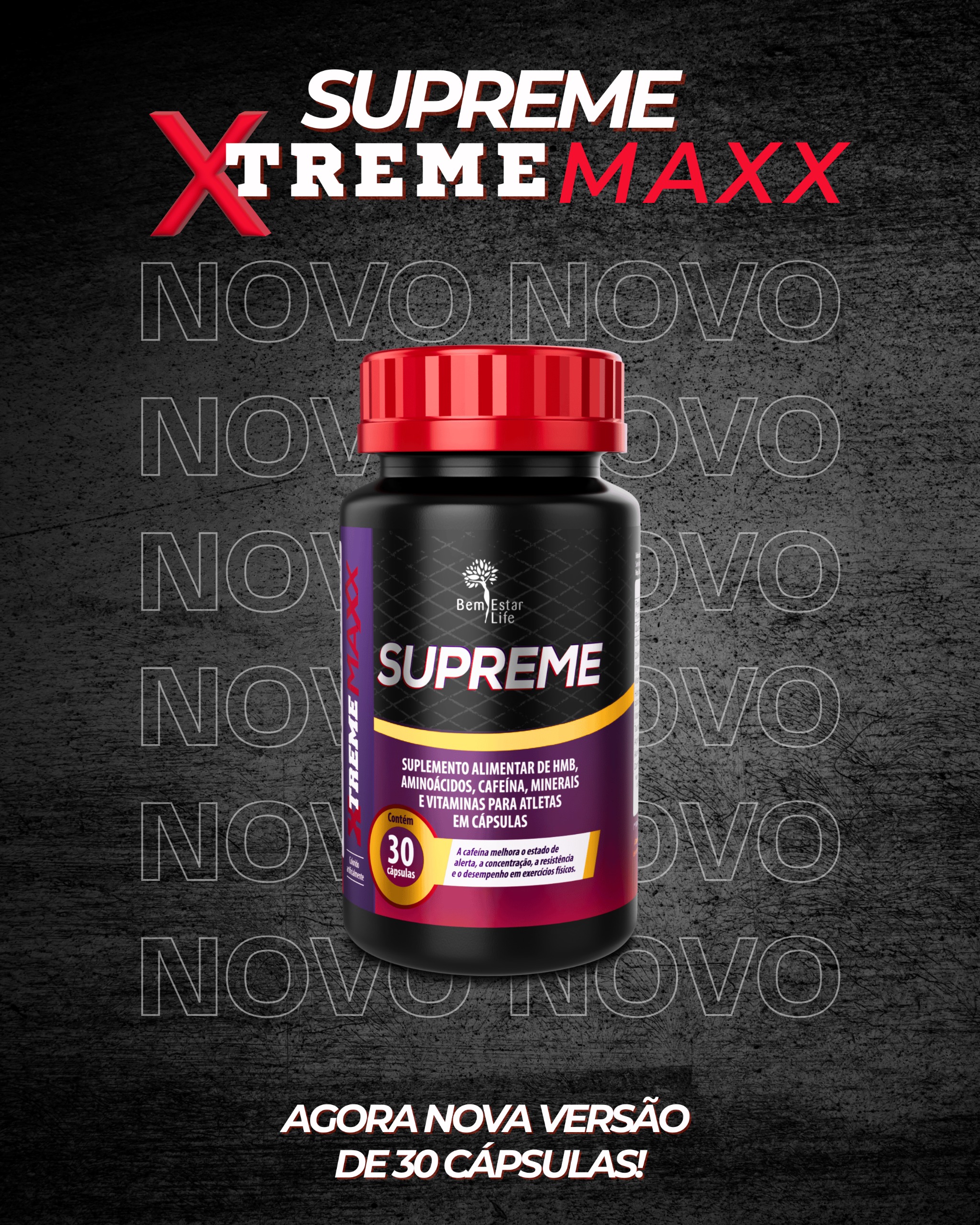 SUPREME XTREME MAXX - 30 CAPSULAS