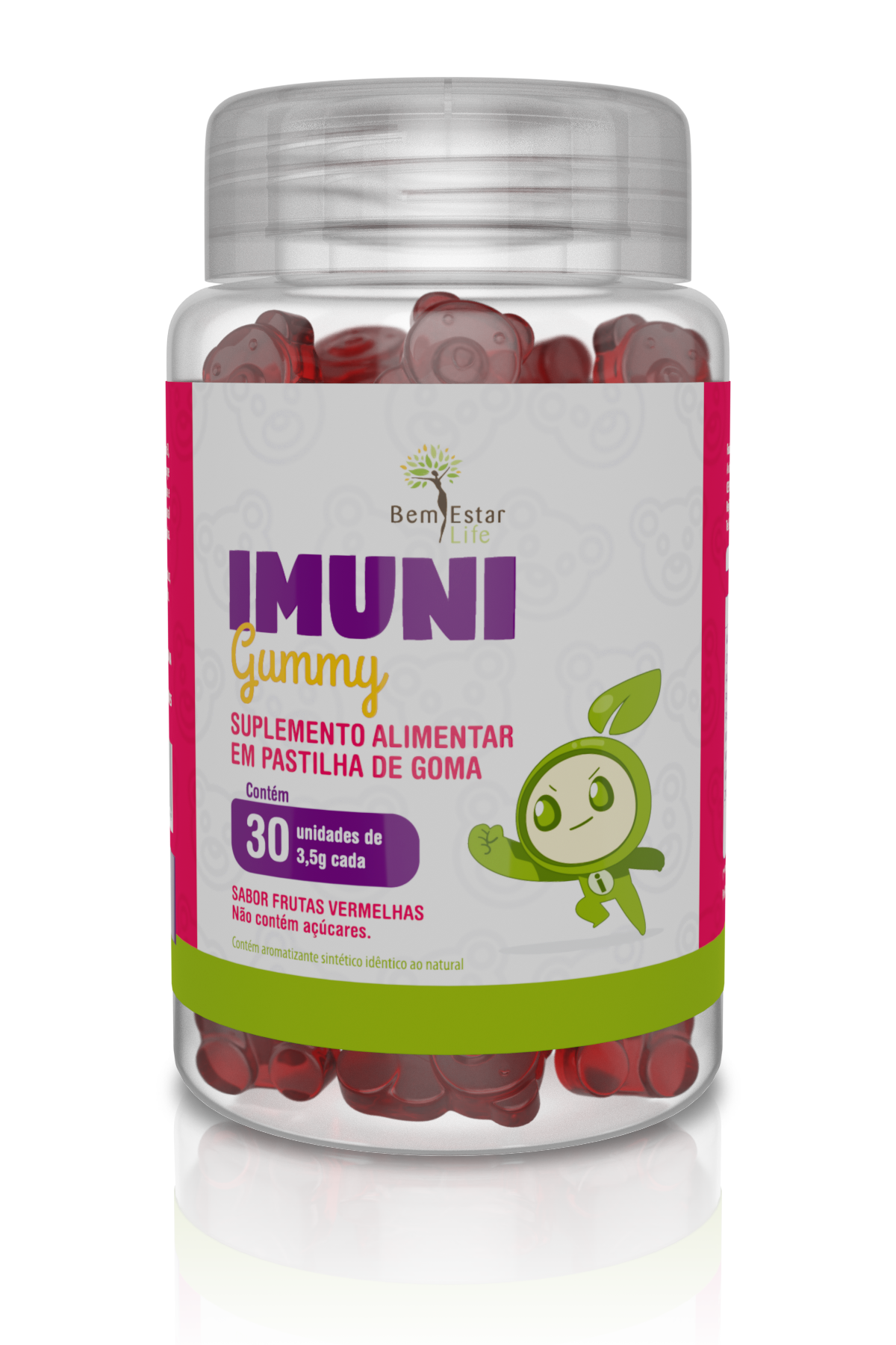 IMUNI GUMMY - FRUTAS VERMELHAS