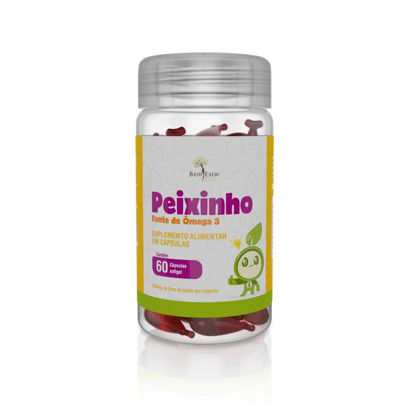 PEIXINHO - OMEGA 3 - 60 CAPSULAS