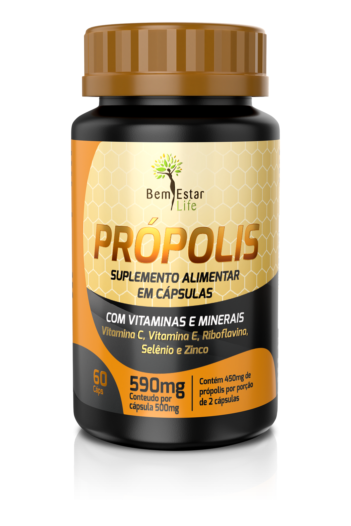 PROPOLIS COM VITAMINAS E MINERAIS 