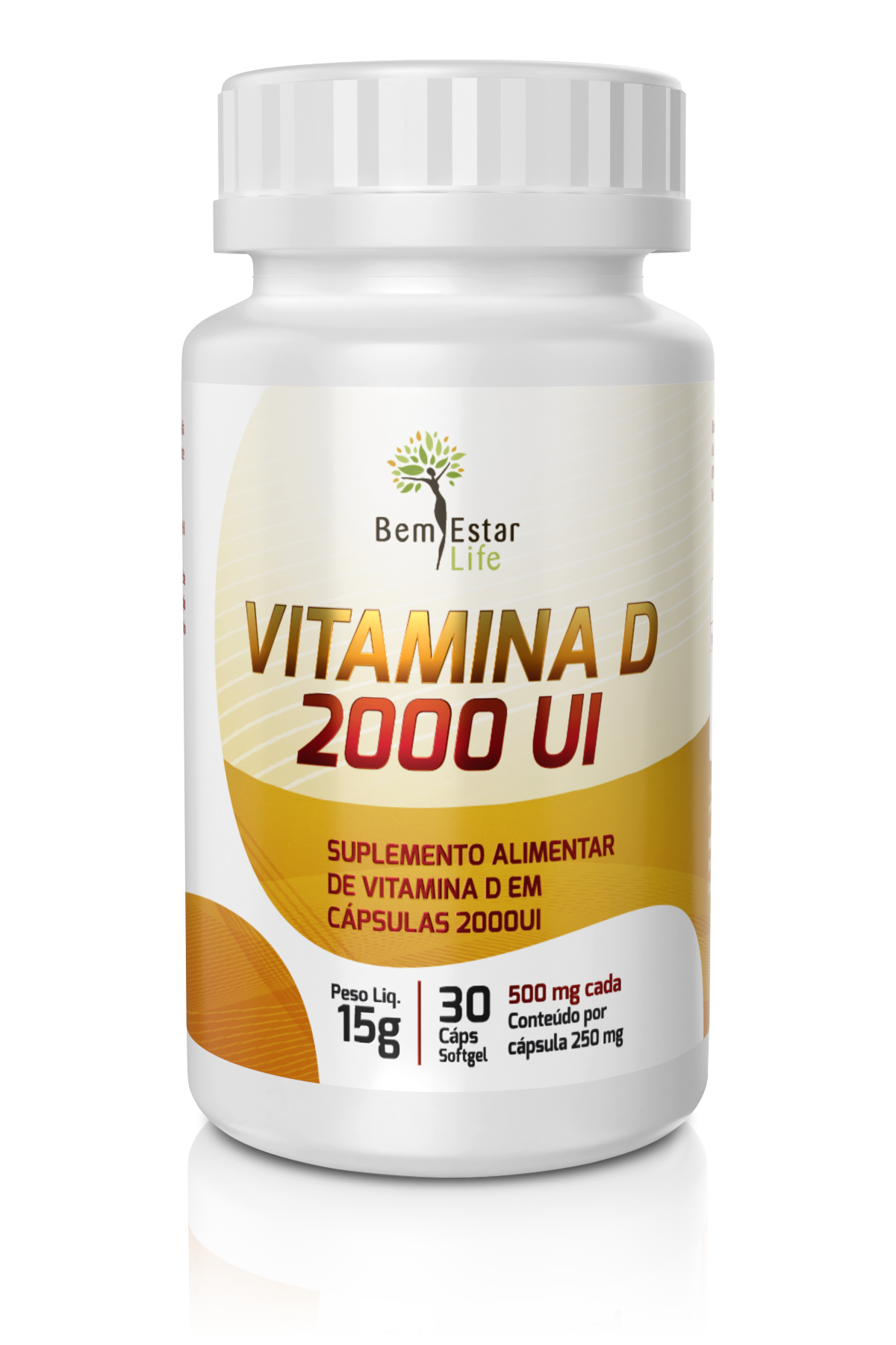 VITAMINA D3 - 2000 UI - 30 CAPSULAS