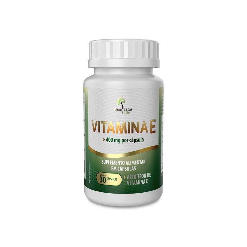 VITAMINA E - 400MG - 30 CAPSULAS